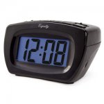 Digital Clock with LCD Blue Display and Super Loud Alarm