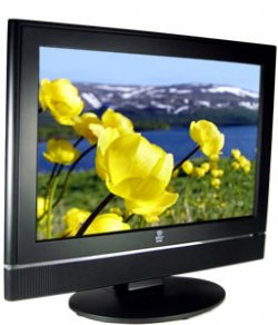 19\" Hi-Definition LCD Flat Panel 12-Volt TV w/ Built-In DVD Player Combo