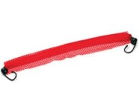 18" x 18" Red Flag with Rubber Strap and Hooks