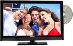 19\" Widescreen DC Television w/Digital Tuner - DVD & LED Backlight
