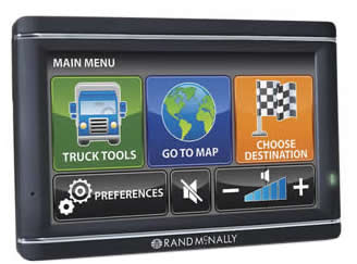Rand McNally TND500 Truckers GPS with Truck Routes