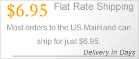 $6.95 Flat Rate Shipping