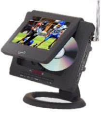 portable tv w/dvd player