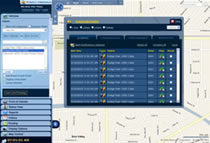 Fleet Tracking User Interface Main Screen