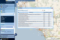 Fleet Tracking User Interface Fleet Routing w-Turn by Turn and Map