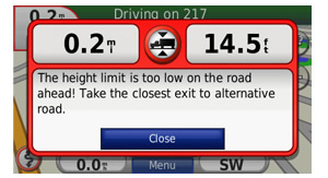 Commercial gps navigation by Garmin