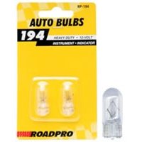 Heavy Duty Automotive Replacement Bulbs - #194, Clear, 2-Pack