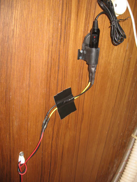 12 volt tv wiring on a boat