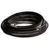 50' Coaxial Cable with RG6 Connectors - Black