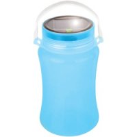 Solar Storage Bottle/lantern Blue