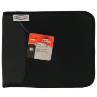 3-Ring Binder for Loose-Leaf Log Sheets - Zippered, 10.5" x 8.5"