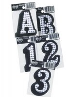 Waterproof Self Adhesive Number and Letter Decals