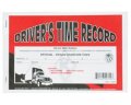 Driver's Time Record Deluxe Duplicate Log Book (Carbon)