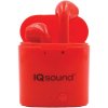 Iq Sound True Wireless Earbuds Red