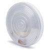 4 Round Sealed Light with 3-Prong Connector - White