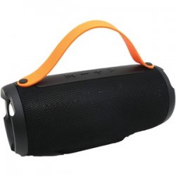 Bluetooth Portable Speaker With Built-in Strap Black