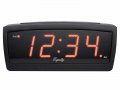 12-Volt Super-Loud 60-90 Decibel LED Alarm Clock with Snooze Button