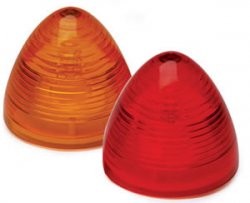 2.5\" Beehive Sealed Clearance/Marker Light with Plug-In Connection