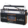 Retro 4-band Radio & Cassette Player Wood