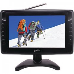 Rechargeable 10\" Portable LCD TV AC/DC