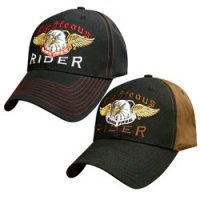 Righteous Rider Design Ball Cap Hats