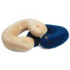 Neck Pillow with Microfiber Cover