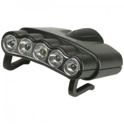 Orion 5 Hat Clip Light With 5 Clear Led Lights