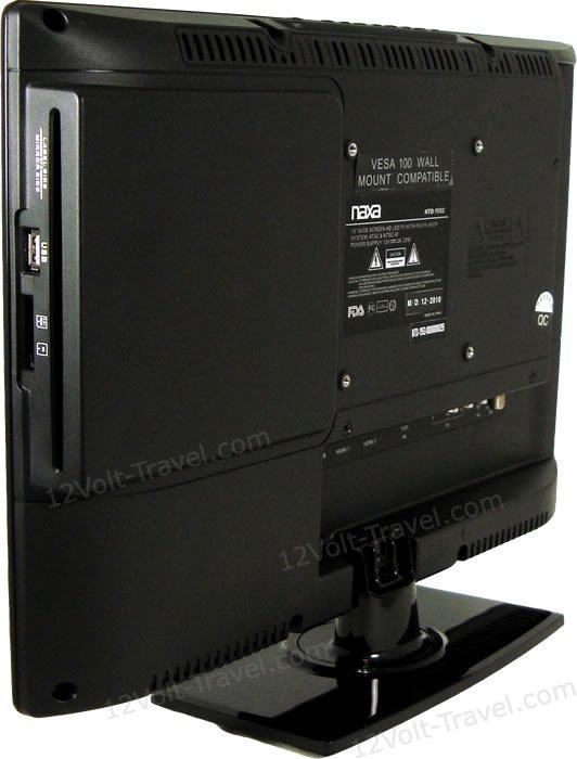 19 Inch Naxa NT-1907 12 Volt 12 Volt AC/DC 1080i LED HDTV With Digital Tuner 