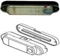 Interior LED Light - Battery Powered - Push Button On/Off