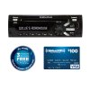 Heavy Duty AM/FM/WB/MP3 CD Player with SiriusXM Tuner and Bluetooth