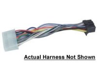 Semi-Truck Stereo Installation Harness for Type D Stereos in Volvo