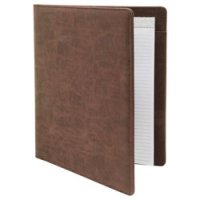 Padfolio with Writing Pad, Brown