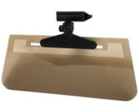 Ray Stopper Clip-On Sun Visor - Smoke