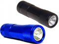 1 LED Anodized Aluminum Flashlight with 1 "AAA" Battery - Asst Colors