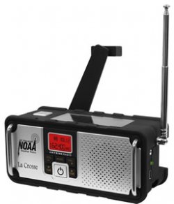 Emergency Crank Powered Weather Radio with Solar