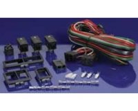 Illuminated 3 Switch Kit with Horizontal & Vertical Mounting Frames - Universal