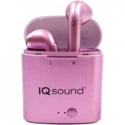Iq Sound True Wireless Earbuds Rose Gold