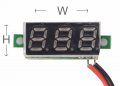 Digital LED Voltage Meter for 2.5 to 30 Volt Systems