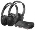 2-Channel RF 900MHz Wireless Headphones with Transmitter - 2 Pair