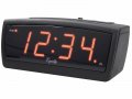 12-Volt Super-Loud 60-90 Decibel LED Alarm Clock with Snooze Button