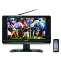 Axess TVD1705-15 15 12 Volt HD LED TV and DVD Combo with AC/DC power  adapter