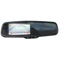 Rearview Mirror w/Wide Screen 4.3" Backup Camera Monitor