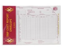 Trip Cost Expense Envelopes - 5-Pack