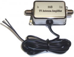 12Volt DC Digital In-Line TV Antenna Amplifier