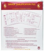 Driver Qualification File Folder & Required Forms