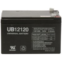 Sealed Lead Acid Batteries 12v 12ah .187 Tab Terminals Ub12120