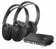 2-Channel RF 900MHz Wireless Headphones with Transmitter - 2 Pair