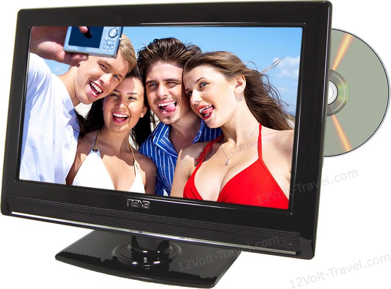 Naxa NTD-1955 19 Widescreen DC Television w/Digital Tuner & DVD