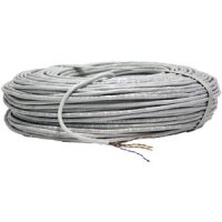 24-gauge Cat-5e Cable 500ft White Jacket