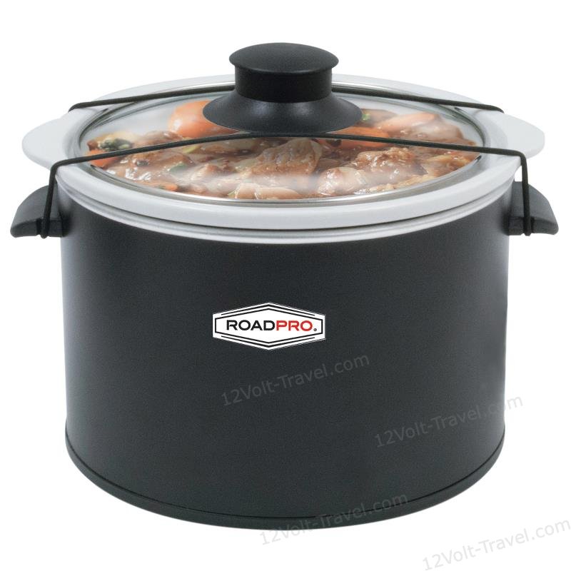 RoadPro RPSL-350 12 Volt 1.5 Quart Slow Cooker - 12Volt-Travel®